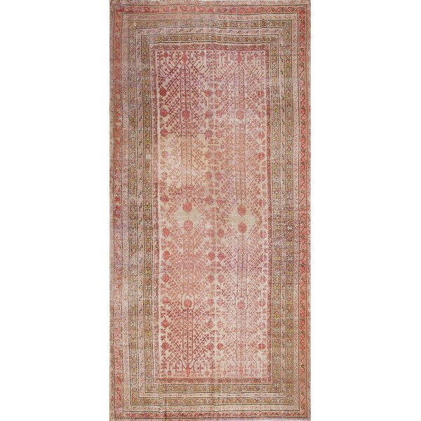 Early 20th Century Central Asian Khotan Carpet