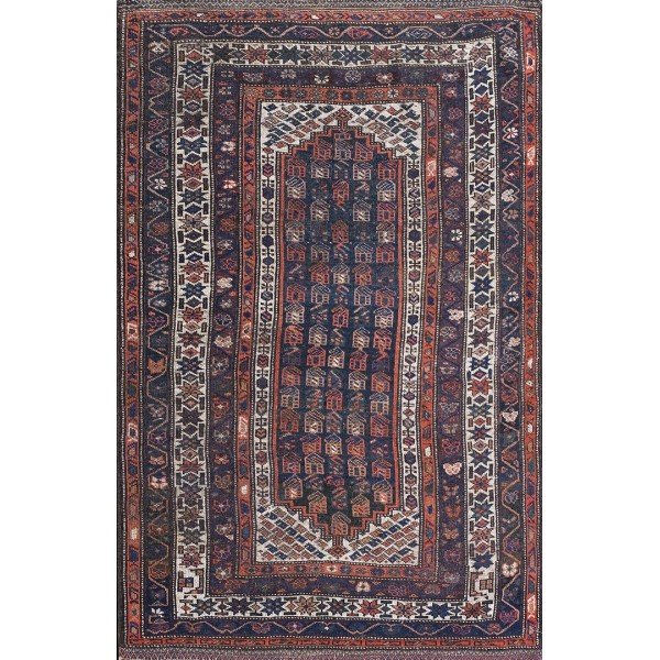 Early 20th Century W. Persian Kurdish Carpet