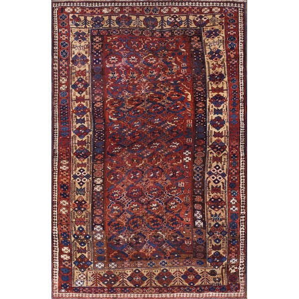 19th Century W. Persian Kurdish Carpet