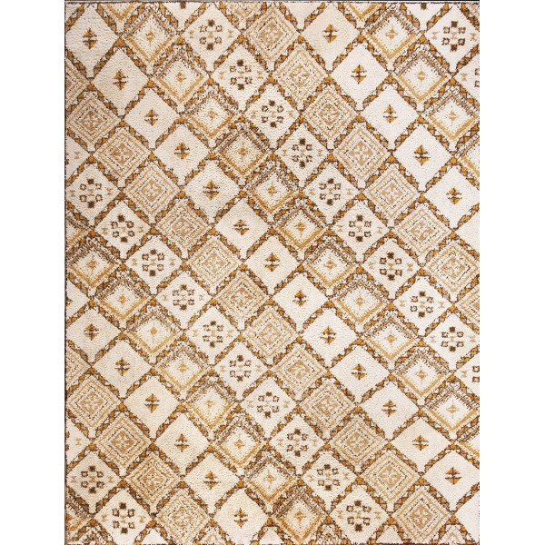 Vintage 1970s Moroccan Rabat Carpet 