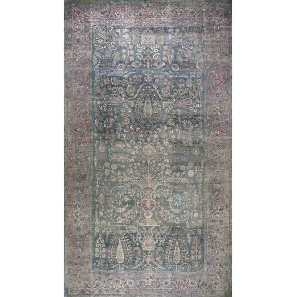 Early 20th Century N.E. Persian Khorassan Moud Carpet