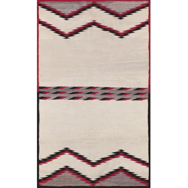 Early 20th Century American Navajo Saddle Carpet