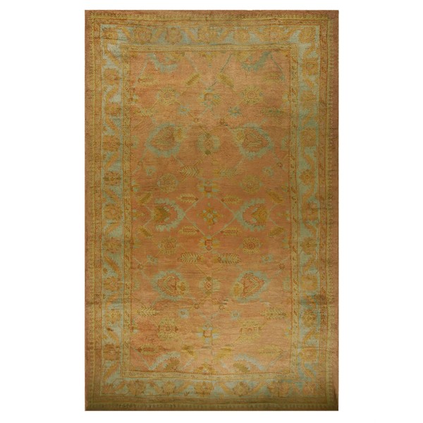 19th Century Turkish Oushak Carpet
