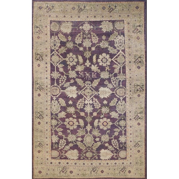 19th Century Turkish Oushak Ghiordes Carpet 