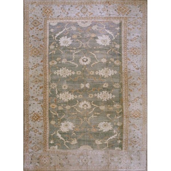  19th Century Persian Ziegler Sultanabad Carpet