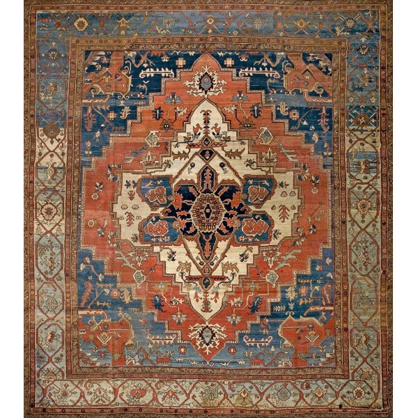 19th Century N.W. Persian Serapi Carpet