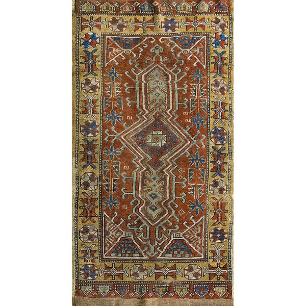 19th Century Turkish Yastik Rug 