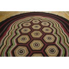 1930s American Crochet Rug 