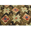 American Hooked Rug #17599