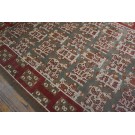 19th Century Ukrainian Pile Carpet