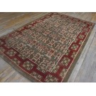 19th Century Ukrainian Pile Carpet