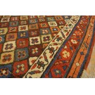 Late 19th Century W. Persian Kurdish Carpet 