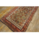 Late 19th Century W. Persian Kurdish Carpet 