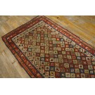Late 19th Century W. Persian Kurdish Carpet 