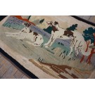 American Hooked Rug #18374