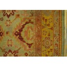 Late 19th Century Turkish Oushak Carpet 
