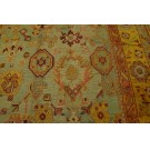 Late 19th Century Turkish Oushak Carpet 