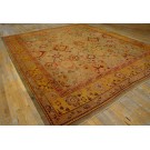 Late 19th Century Turkish Oushak Carpet 