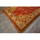 Early 20th Century Turkish Oushak Carpet