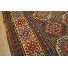 Early 20th Century Caucasian Kazak Carpet 