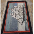 American Hooked Rug #18645