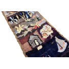 Early 20th Century Pictorial American Hooked Rug 
