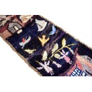 Early 20th Century Pictorial American Hooked Rug 