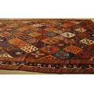 Late 19th Century Inscribed Persian Bakhtiari Garden Carpet 