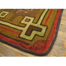 American Hooked Rug #19357