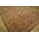 Late 19th Century Turkish Oushak Smyrna Carpet