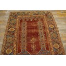 Mid 18th Century Turkish Ghiordes Prayer Carpet