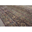 19th Century Pair of S.E. Persian Kirman Laver Runner Carpets