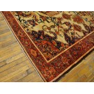  19th Century Persian Malayer Pictorial Carpet