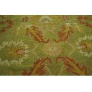 Antique Turkish Oushak Carpet From 1900s