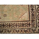 Early 20th Century Central Asian Chinese Khotan Carpet