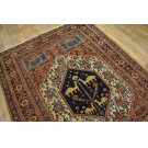 19th Century W. Persian Senneh Carpet with Lions & Camels