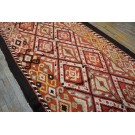 Late 19th Century Uzbek Julkhir Carpet 