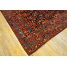 Early 20th Century W. Persian Bijar Harshang Carpet 