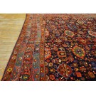 Early 20th Century W. Persian Bijar Harshang Carpet 