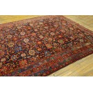 Early 20th Century W. Persian Bijar Harshang Carpet 