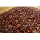 Early 20th Century W. Persian Bijar Harshang Carpet 