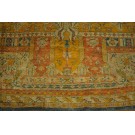 19th Century Turkish Angora Oushak Carpet 