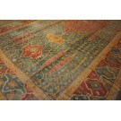 19th Century Turkish Oushak Carpet 