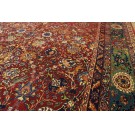 Early 20th Century Persian Silk & Wool Tehran Carpet