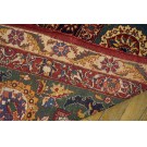 Early 20th Century Persian Silk & Wool Tehran Carpet