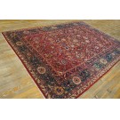 Early 20th Century Persian Silk & Wool Tehran Carpet
