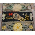 Mid-20th Century Pictorial American Hooked Rug 