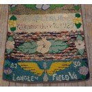 Mid-20th Century Pictorial American Hooked Rug 