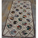 Early 20th Century American Hooked Rug