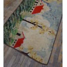 1930s Pictorial American Hooked Rug